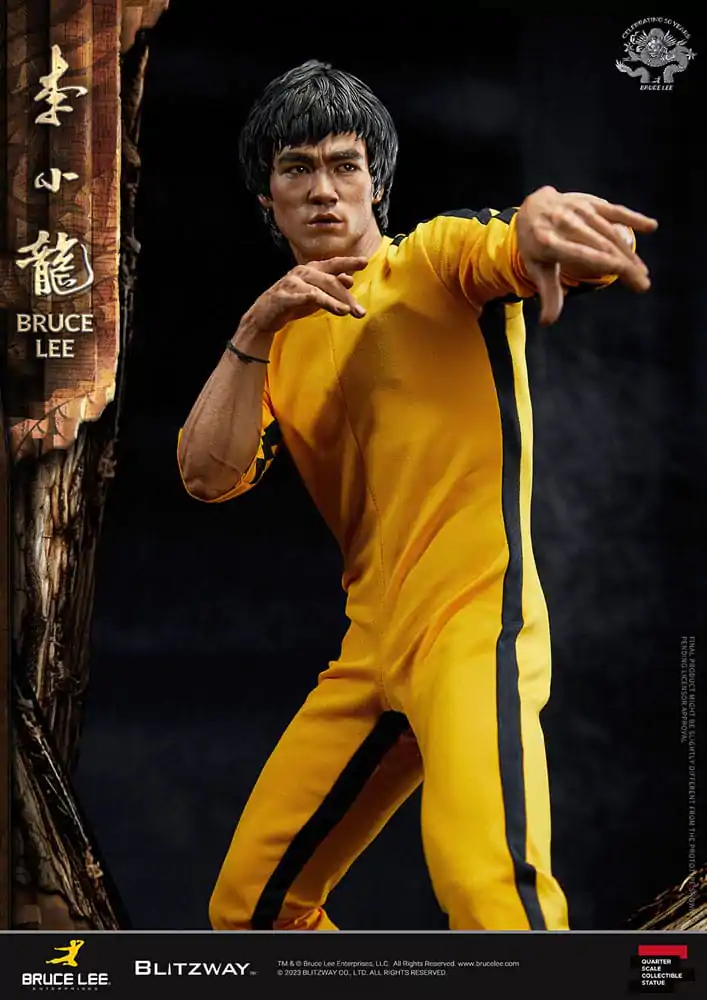 Bruce Lee Statue 1/4 50th Anniversary Tribute 55 cm product photo
