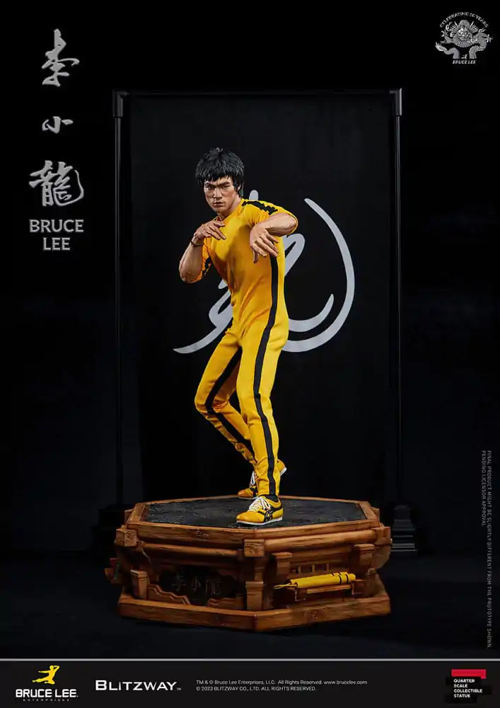 Bruce Lee Statue 1/4 50th Anniversary Tribute 55 cm product photo