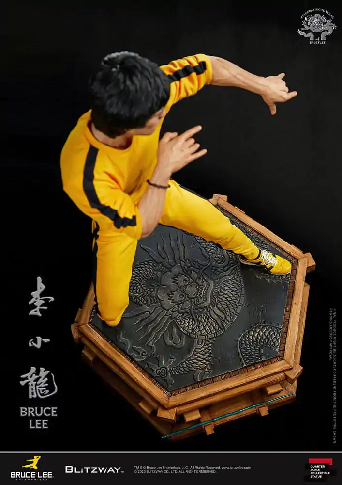Bruce Lee Statue 1/4 50th Anniversary Tribute 55 cm product photo