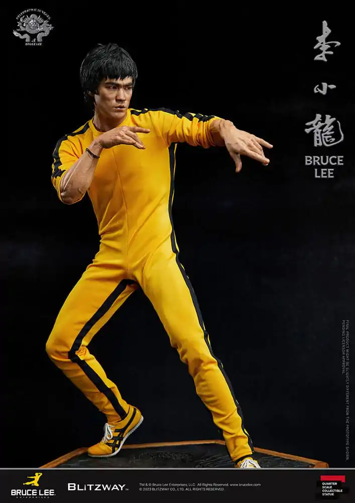 Bruce Lee Statue 1/4 50th Anniversary Tribute 55 cm product photo