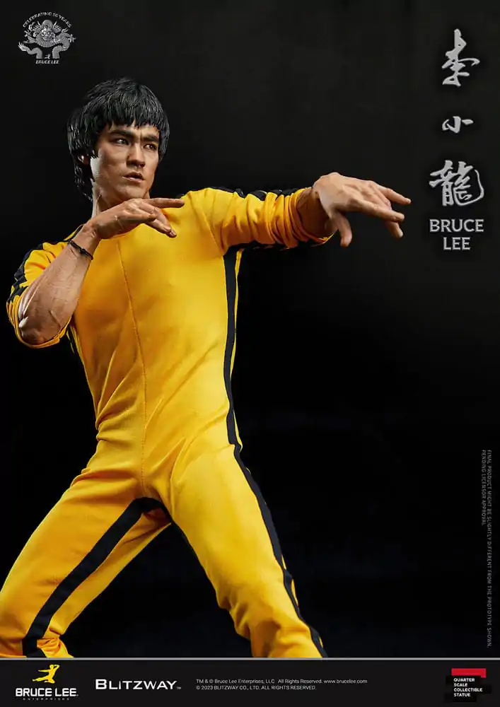 Bruce Lee Statue 1/4 50th Anniversary Tribute 55 cm product photo
