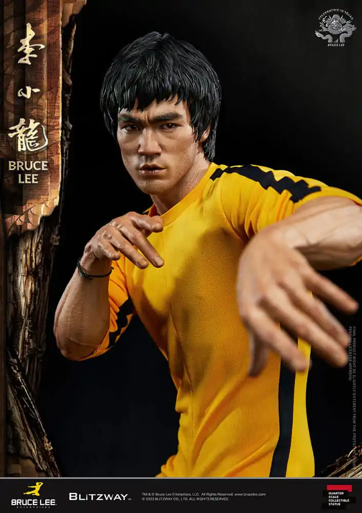 Bruce Lee Statue 1/4 50th Anniversary Tribute 55 cm product photo