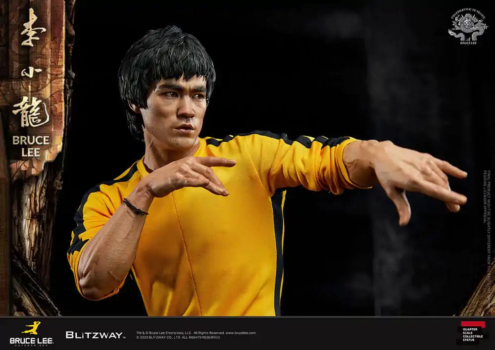 Bruce Lee Statue 1/4 50th Anniversary Tribute 55 cm product photo