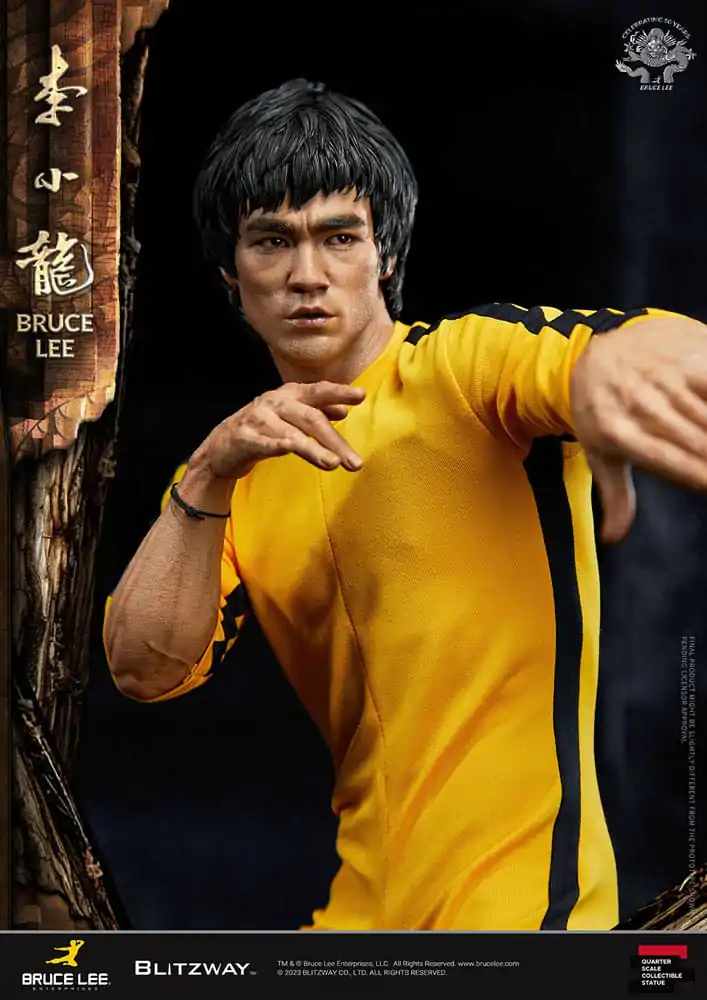 Bruce Lee Statue 1/4 50th Anniversary Tribute 55 cm product photo