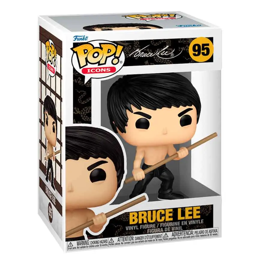 Bruce Lee Funko POP! Icons Vinyl Figure Bruce Lee(dynamic) 9 cm product photo