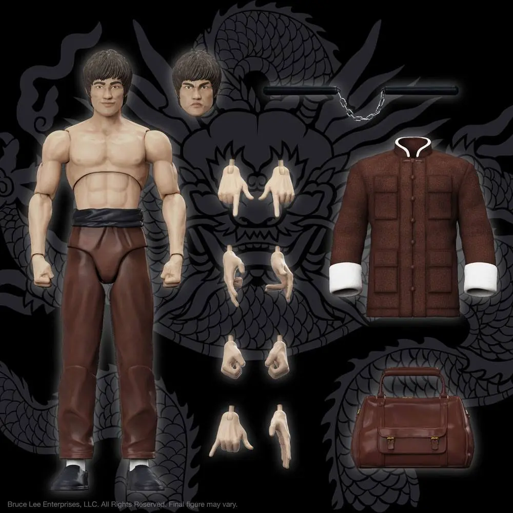 Bruce Lee Ultimates Action Figure Bruce The Contender 18 cm product photo