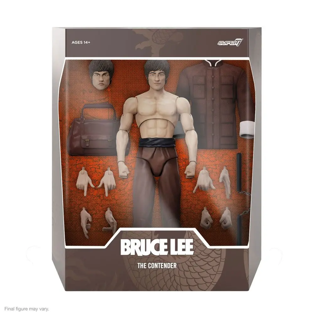Bruce Lee Ultimates Action Figure Bruce The Contender 18 cm product photo