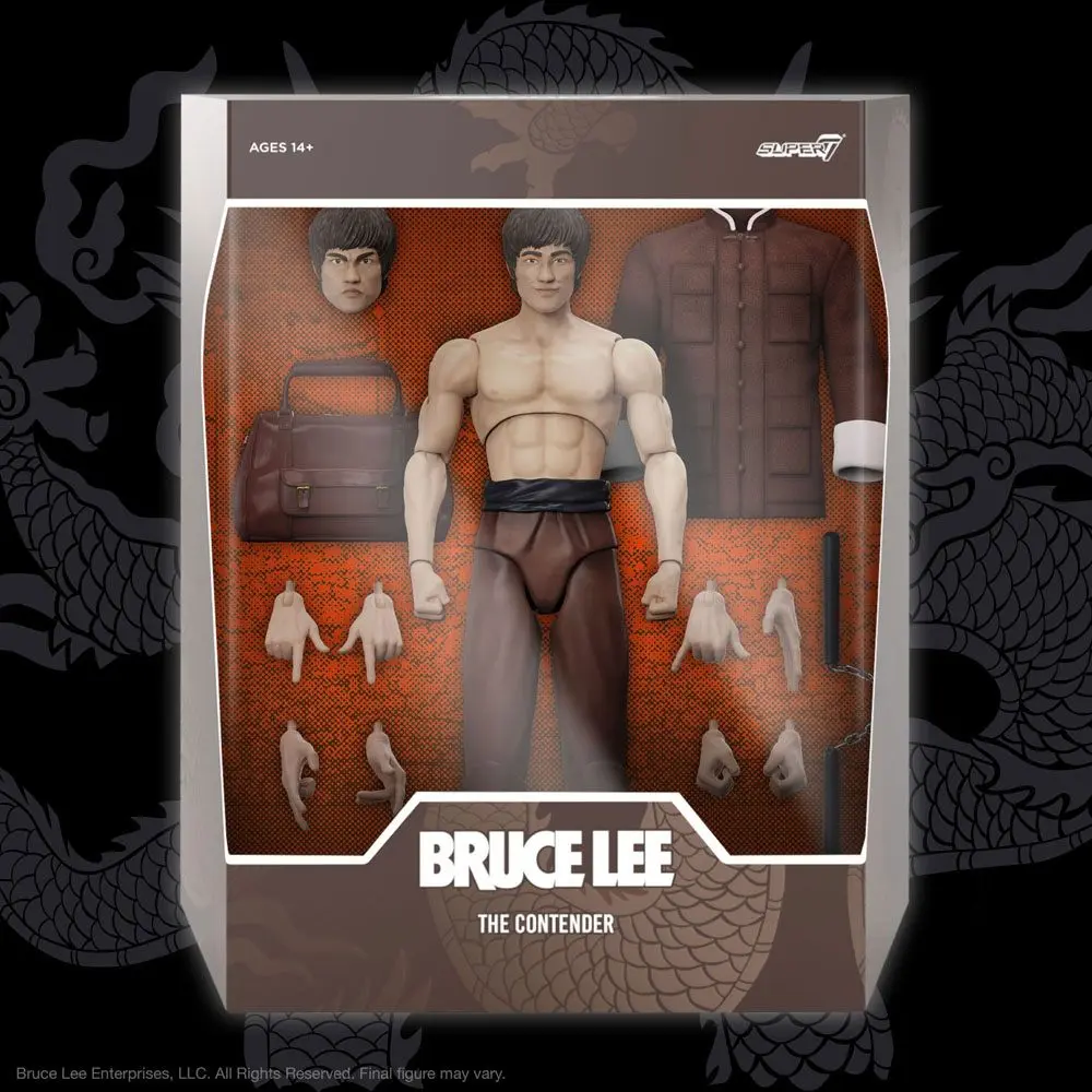 Bruce Lee Ultimates Action Figure Bruce The Contender 18 cm product photo