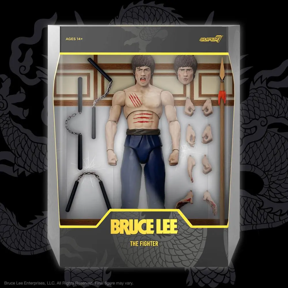 Bruce Lee Ultimates Action Figure Bruce The Fighter 18 cm product photo