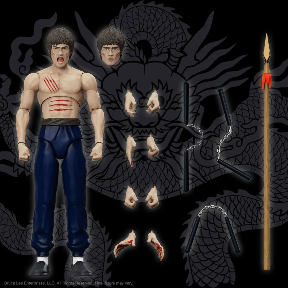 Bruce Lee Ultimates Action Figure Bruce The Fighter 18 cm product photo