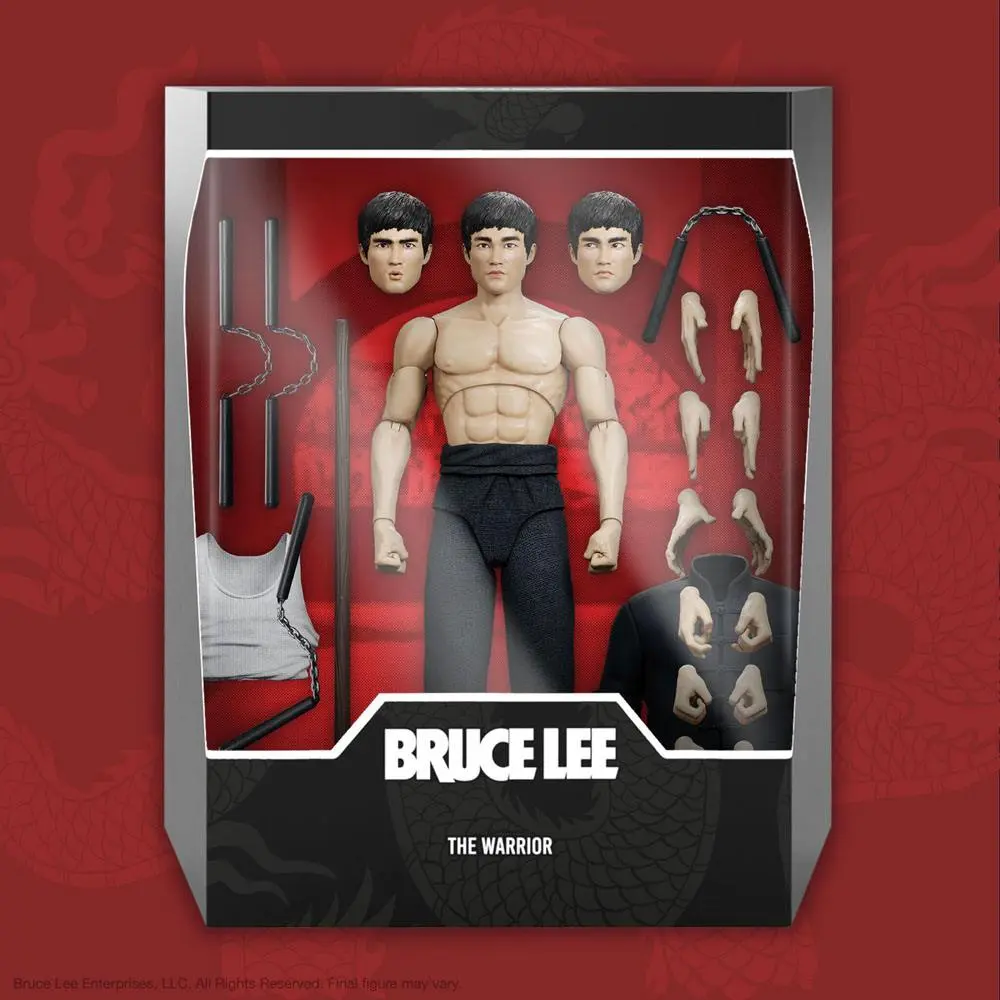 Bruce Lee Ultimates Action Figure Bruce The Warrior 18 cm termékfotó