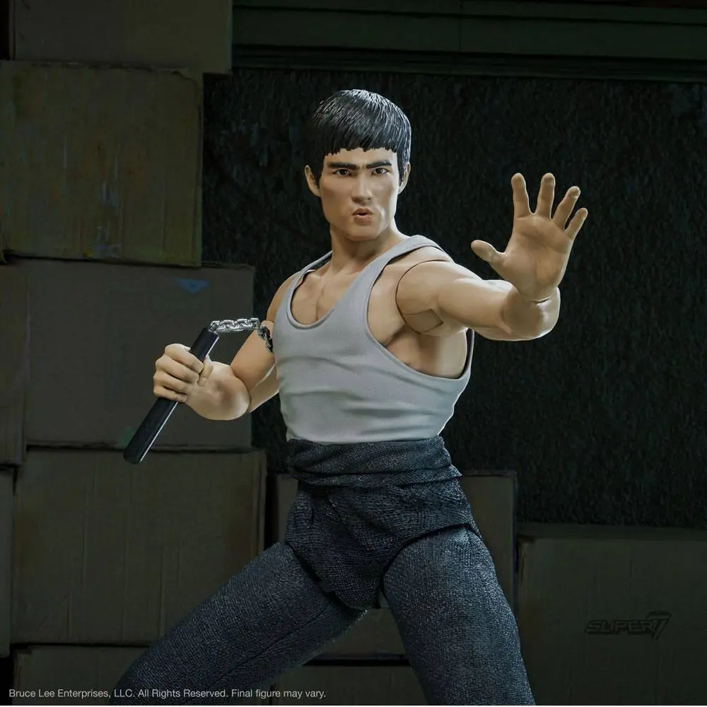 Bruce Lee Ultimates Action Figure Bruce The Warrior 18 cm termékfotó