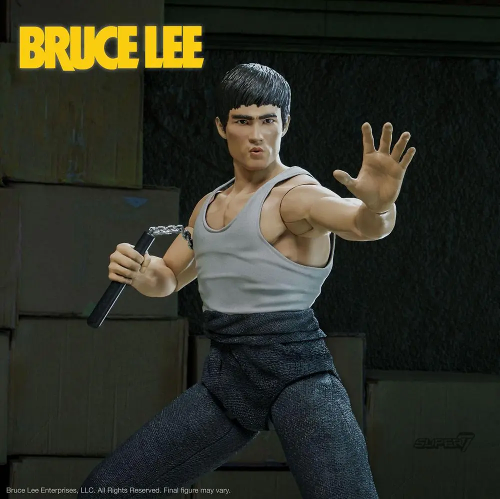 Bruce Lee Ultimates Action Figure Bruce The Warrior 18 cm termékfotó