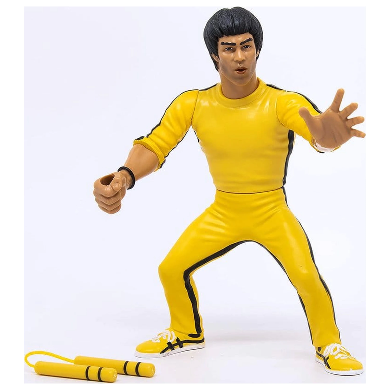 Bruce Lee Zombie Sailor's Toys Action Figure Yellow Tracksuit 11 cm product photo
