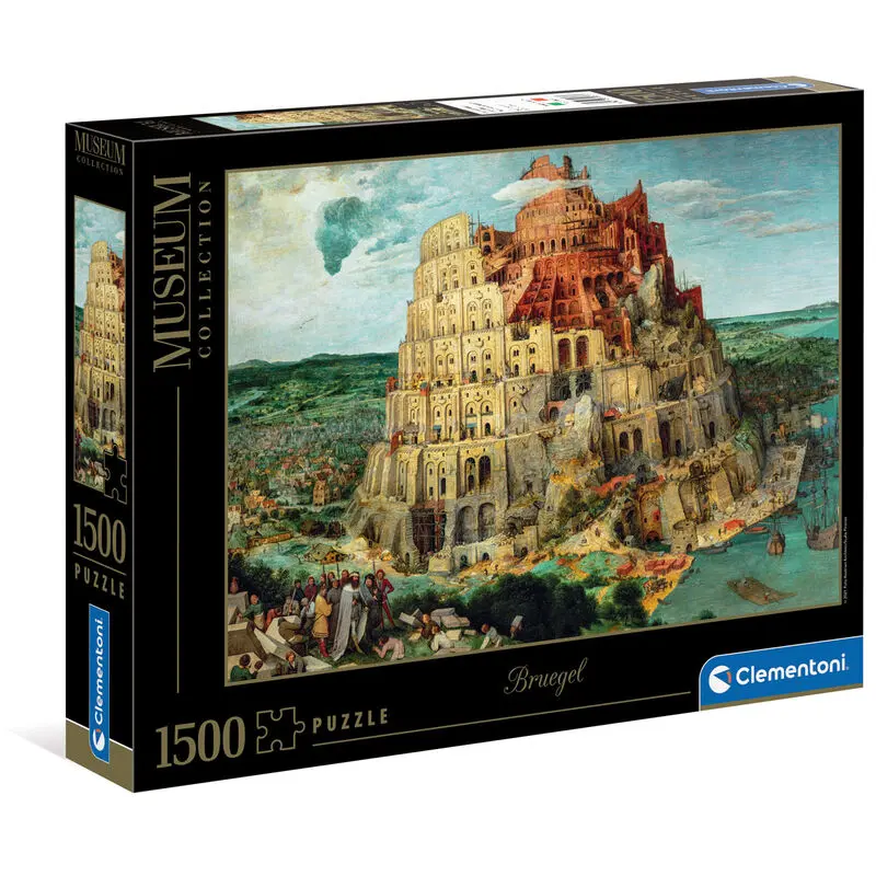 Brueguel The Tower of Babel puzzle 1500pcs product photo