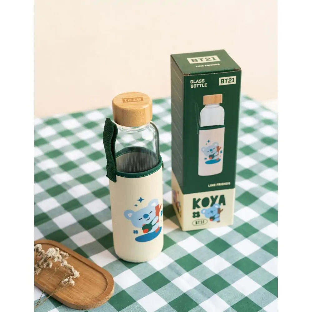 BT21 Koya glass bottle 500ml termékfotó