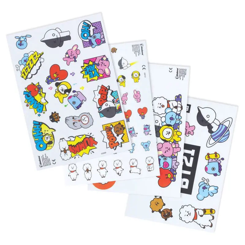 BT21 Gadget Decals Iconic Characters product photo