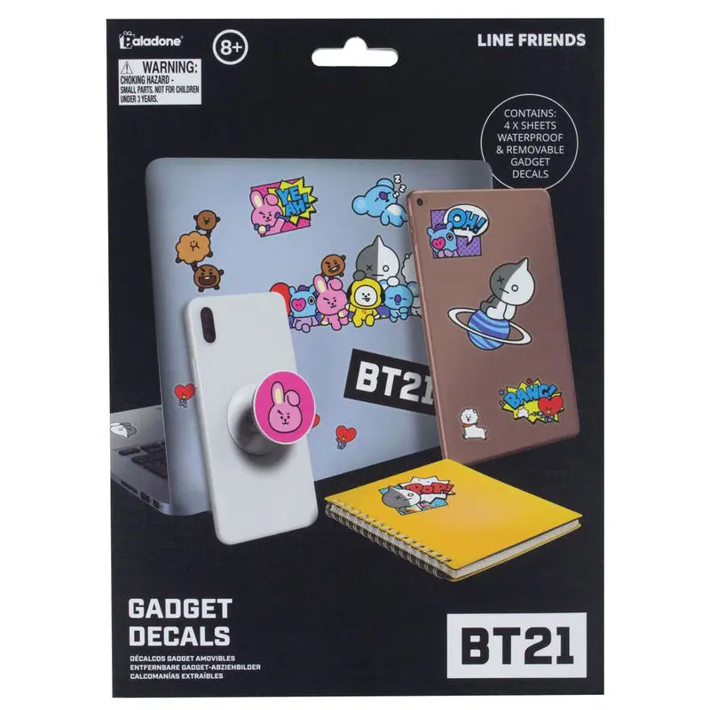 BT21 Gadget Decals Iconic Characters product photo