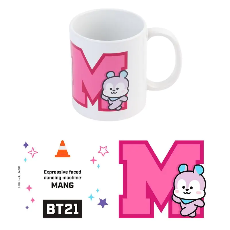 BT21 New Mang mug 330ml termékfotó