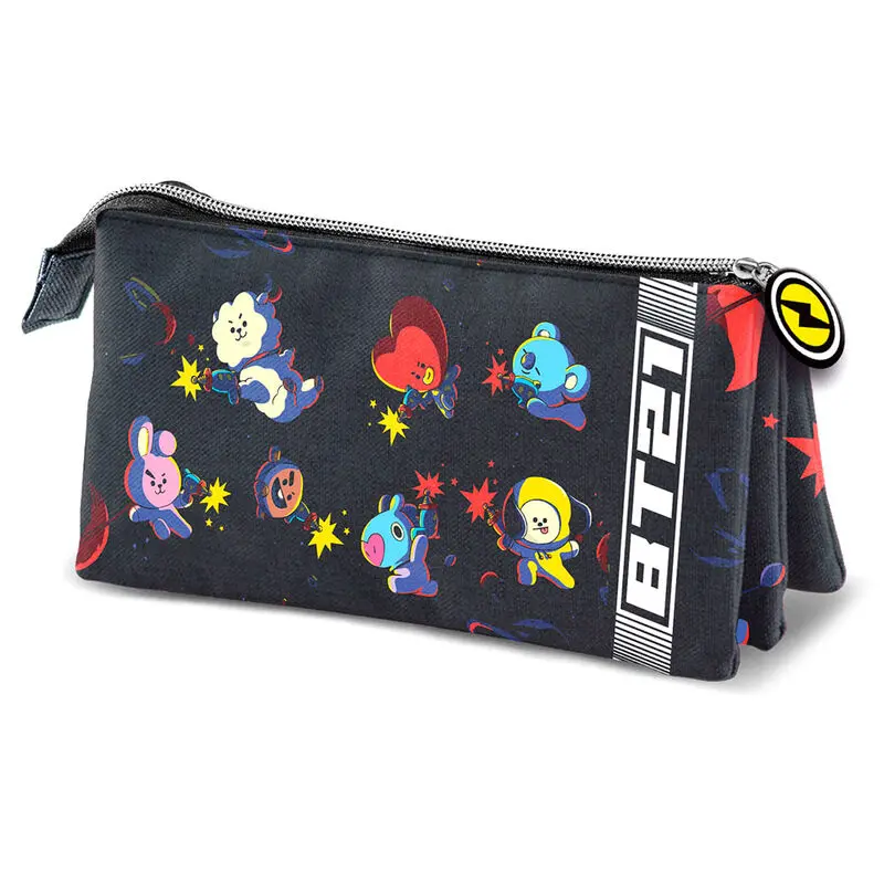 BT21 Squad triple pencil case product photo
