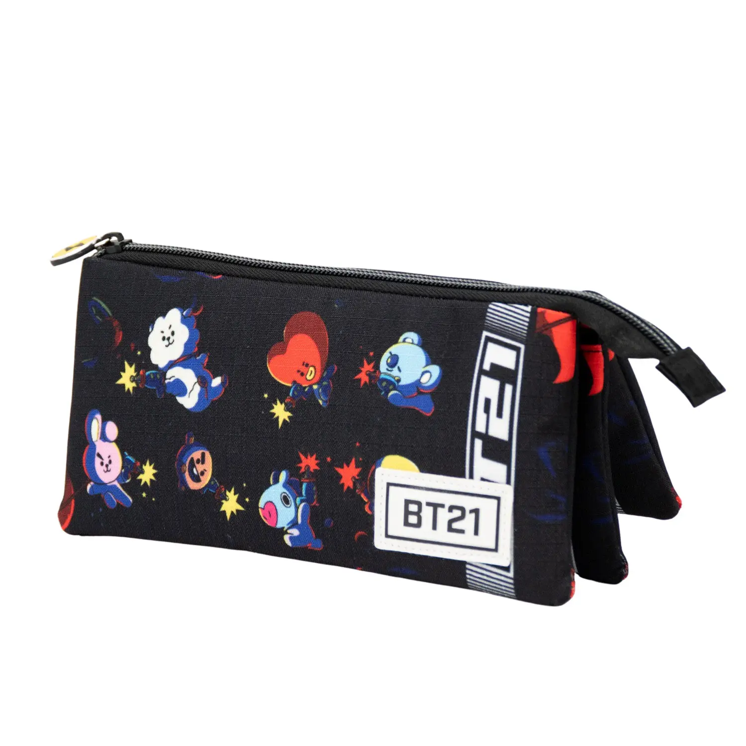 BT21 Squad triple pencil case product photo