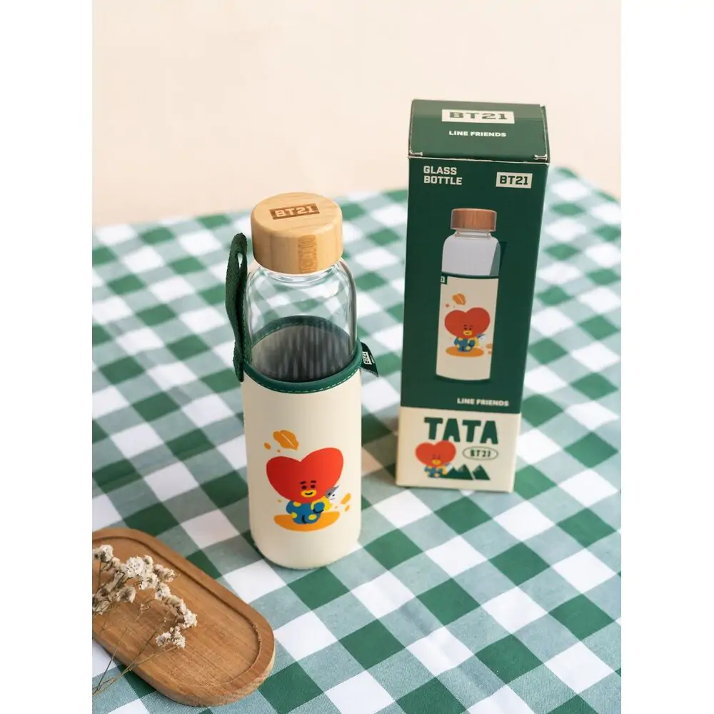 BT21 Tata glass bottle 500ml termékfotó