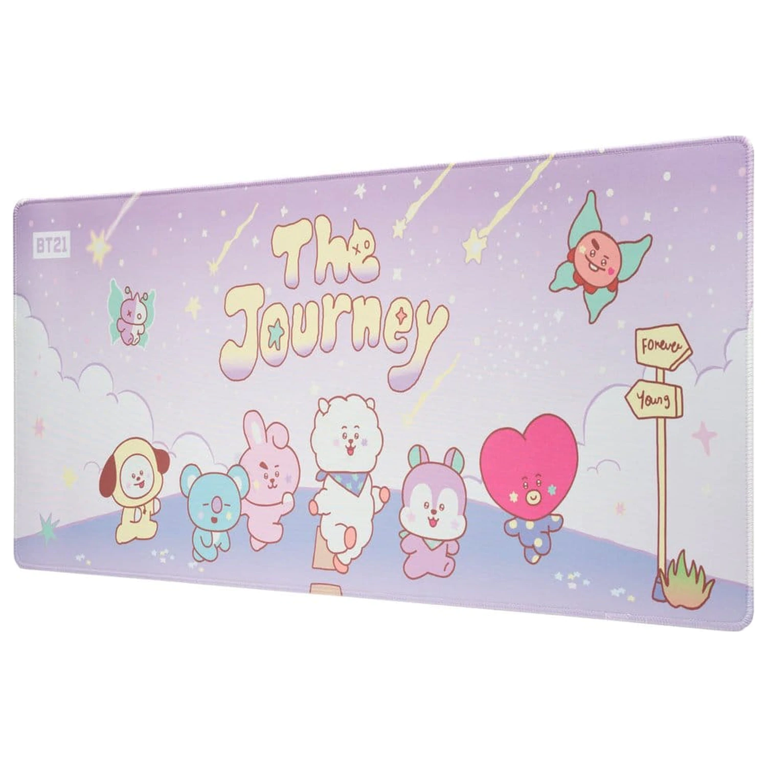 BT21 XL Mouse Pad The Journey 80 x 35 cm product photo