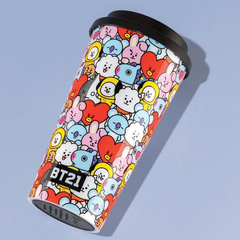 BT21 Travel Mug Characters product photo