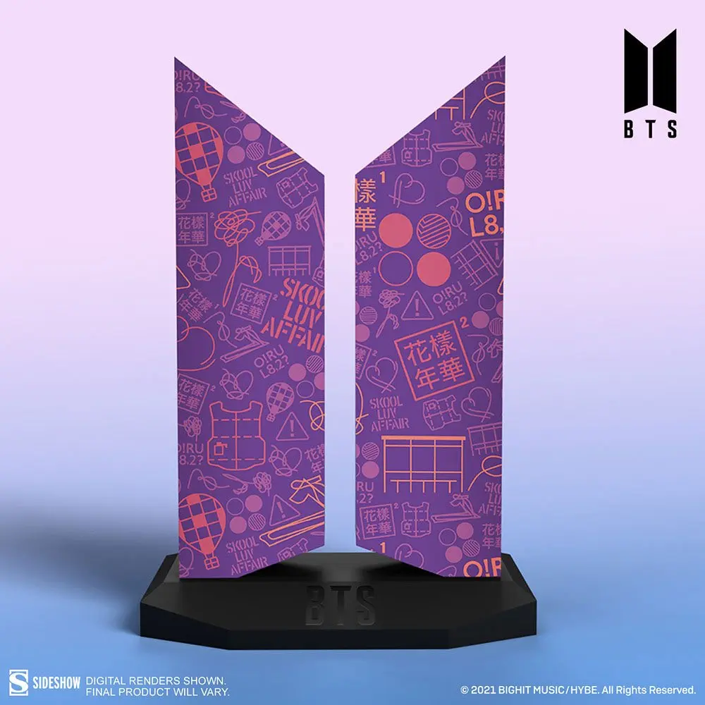 BTS Statue 7 With You Logo 18 cm product photo