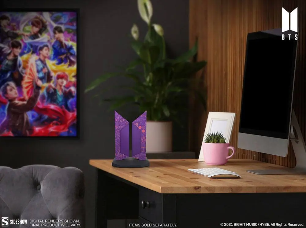 BTS Statue 7 With You Logo 18 cm product photo
