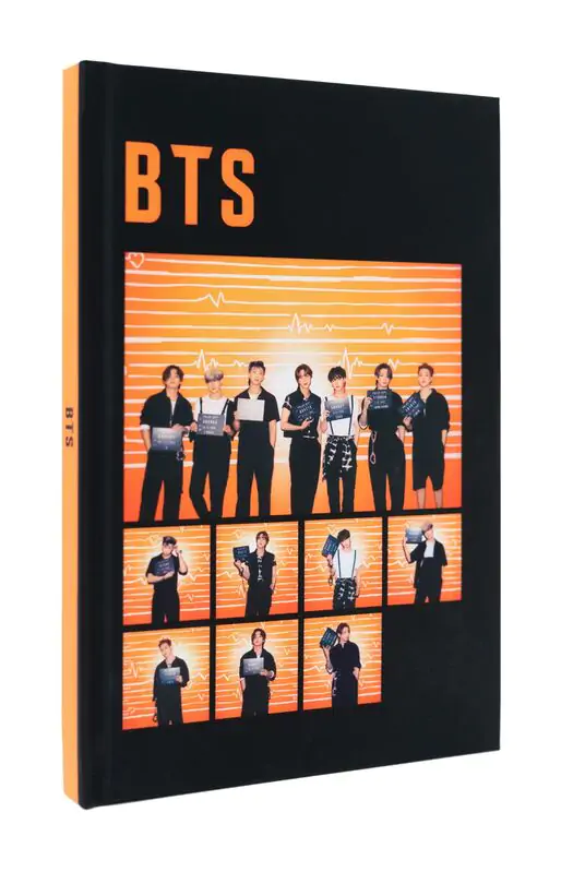 BTS A5 premium notebook termékfotó