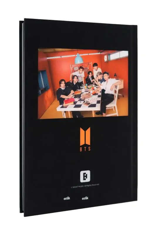 BTS A5 premium notebook termékfotó