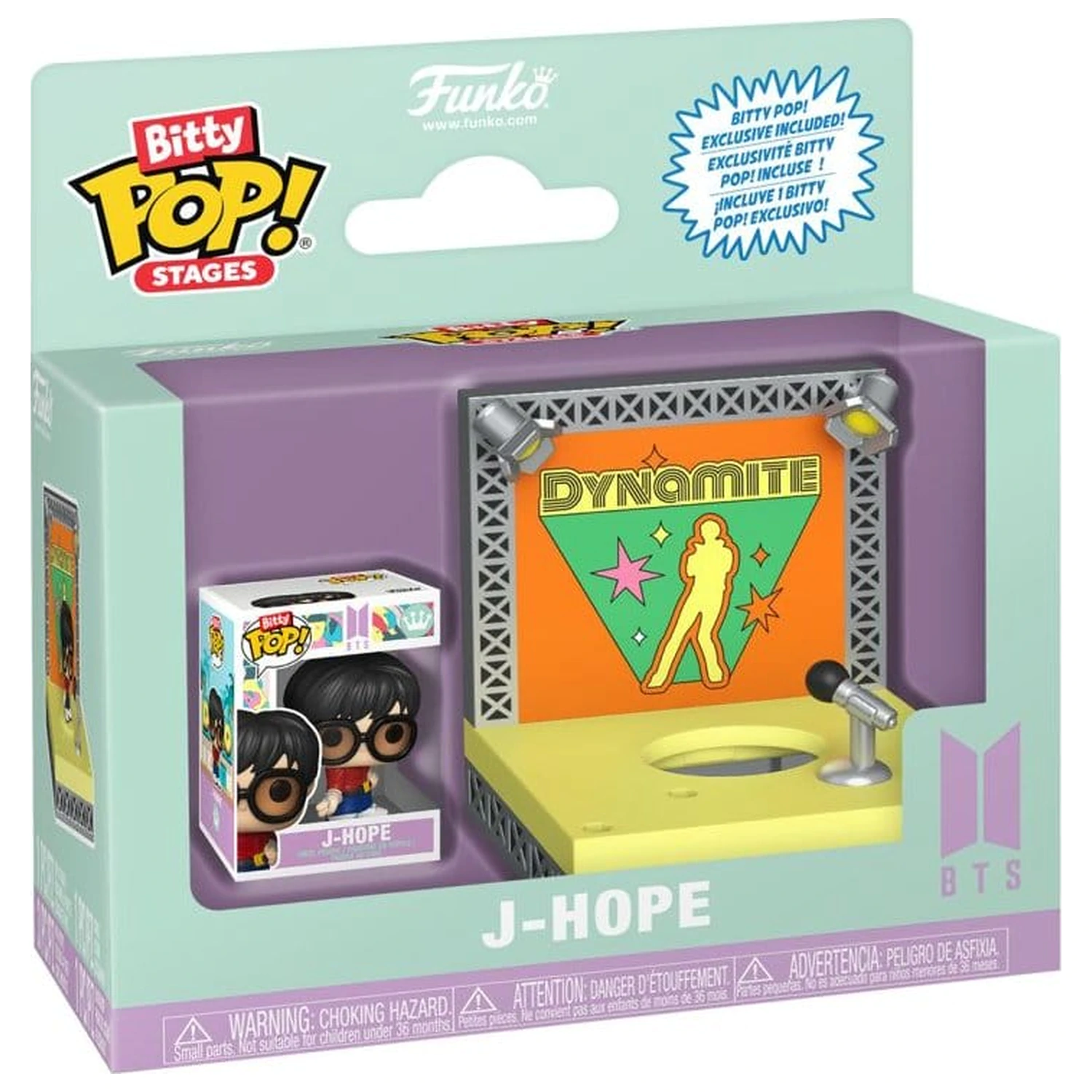 BTS Bitty Funko POP! Stages Vinyl Figure J-Hope (Dynamite) 2,5 cm product photo