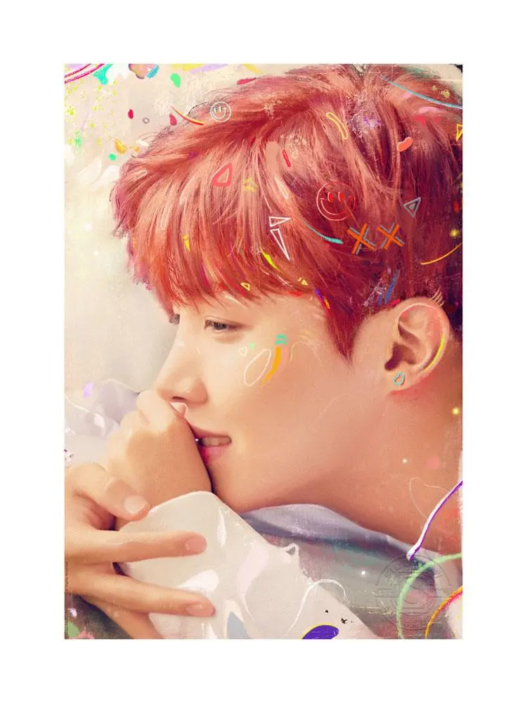 BTS Fine Art Print Love Yourself: j-hope 46 x 61 cm - unframed product photo