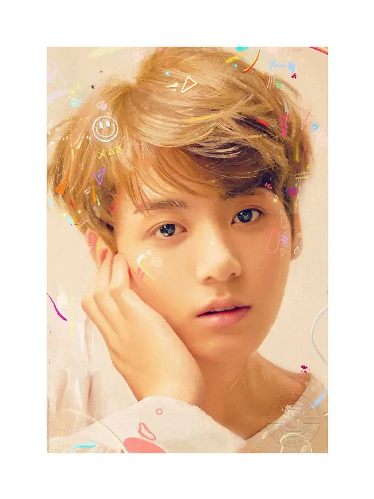 BTS Fine Art Print Love Yourself: Jung Kook 46 x 61 cm - unframed product photo
