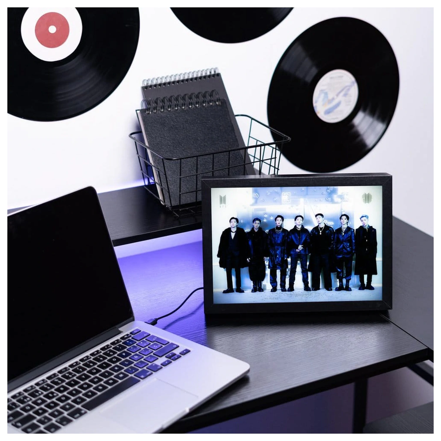 BTS Framed LED Print product photo