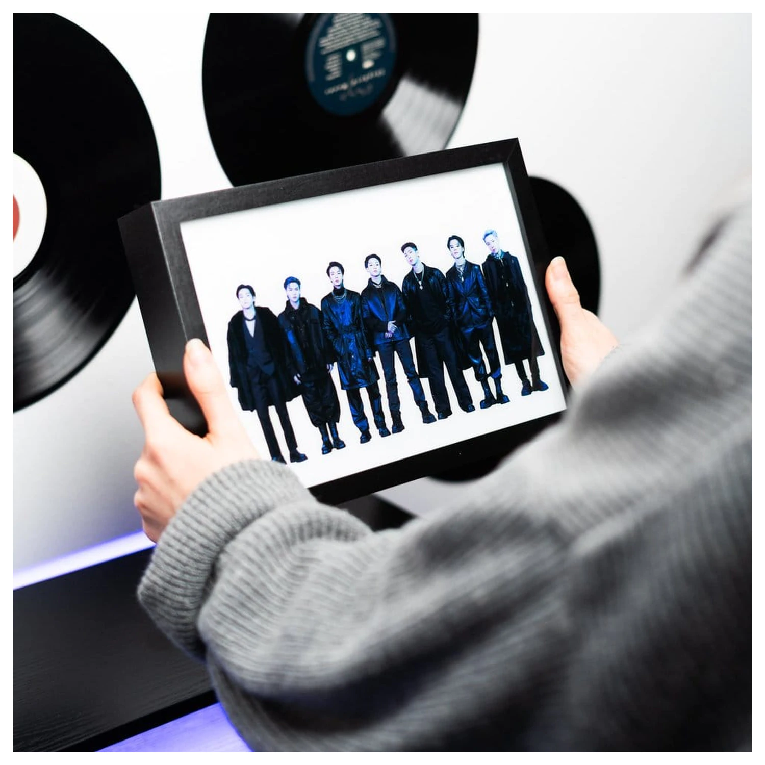 BTS Framed LED Print product photo