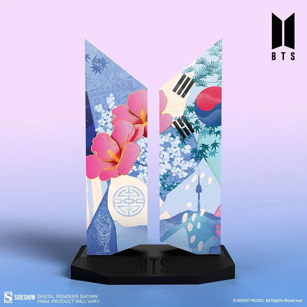 BTS Statue Premium BTS Logo: Seoul Edition 18 cm product photo