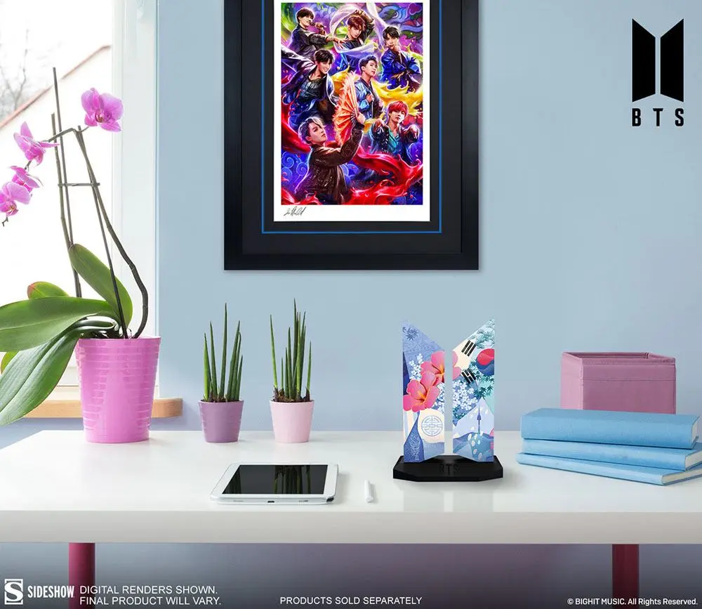 BTS Statue Premium BTS Logo: Seoul Edition 18 cm product photo