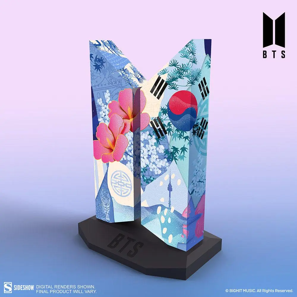 BTS Statue Premium BTS Logo: Seoul Edition 18 cm product photo