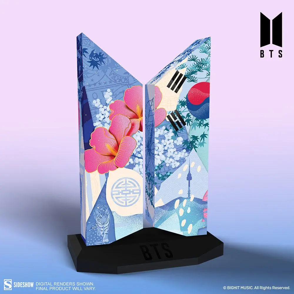BTS Statue Premium BTS Logo: Seoul Edition 18 cm product photo