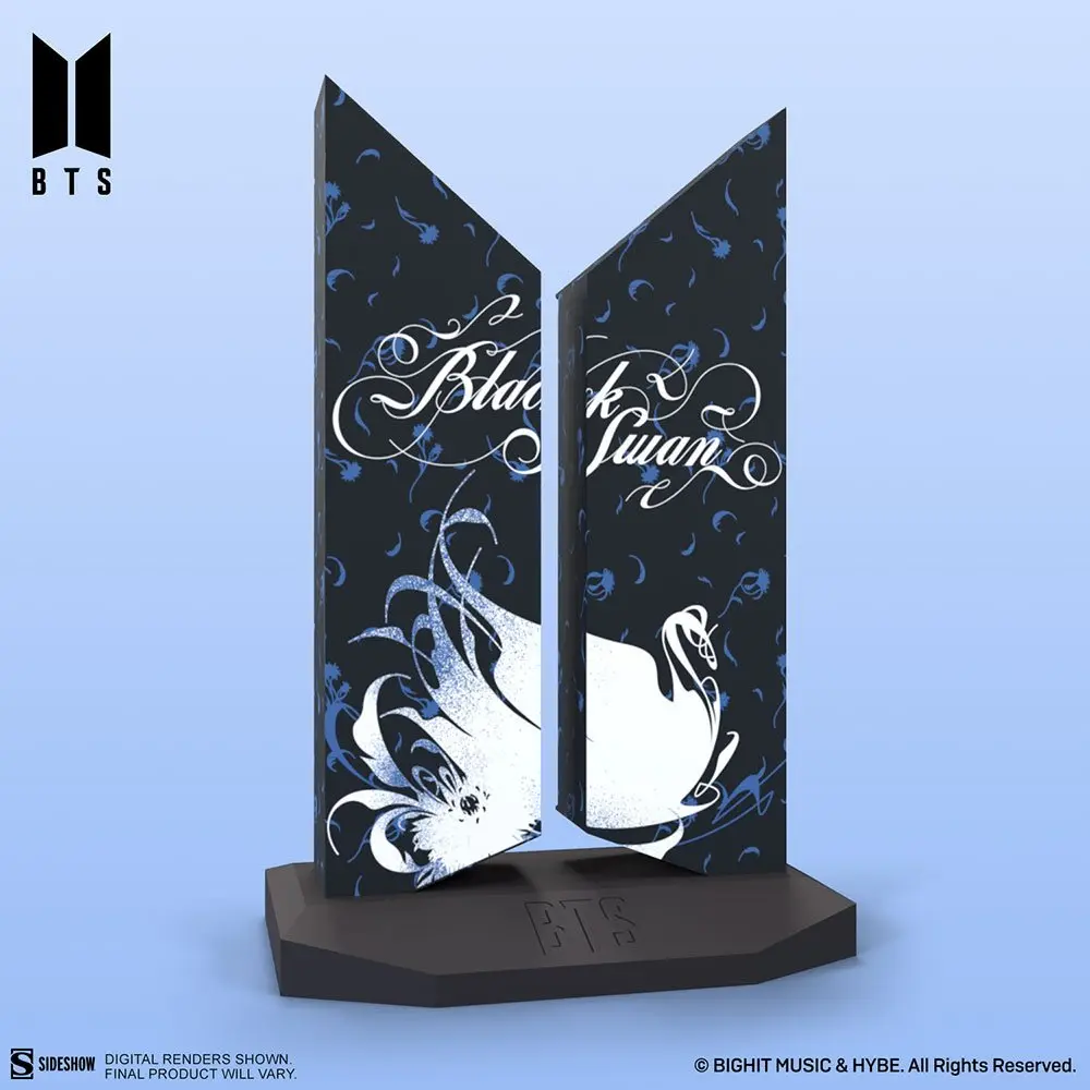 BTS Statue Premium BTS Logo: Black Swan Edition 18 cm product photo