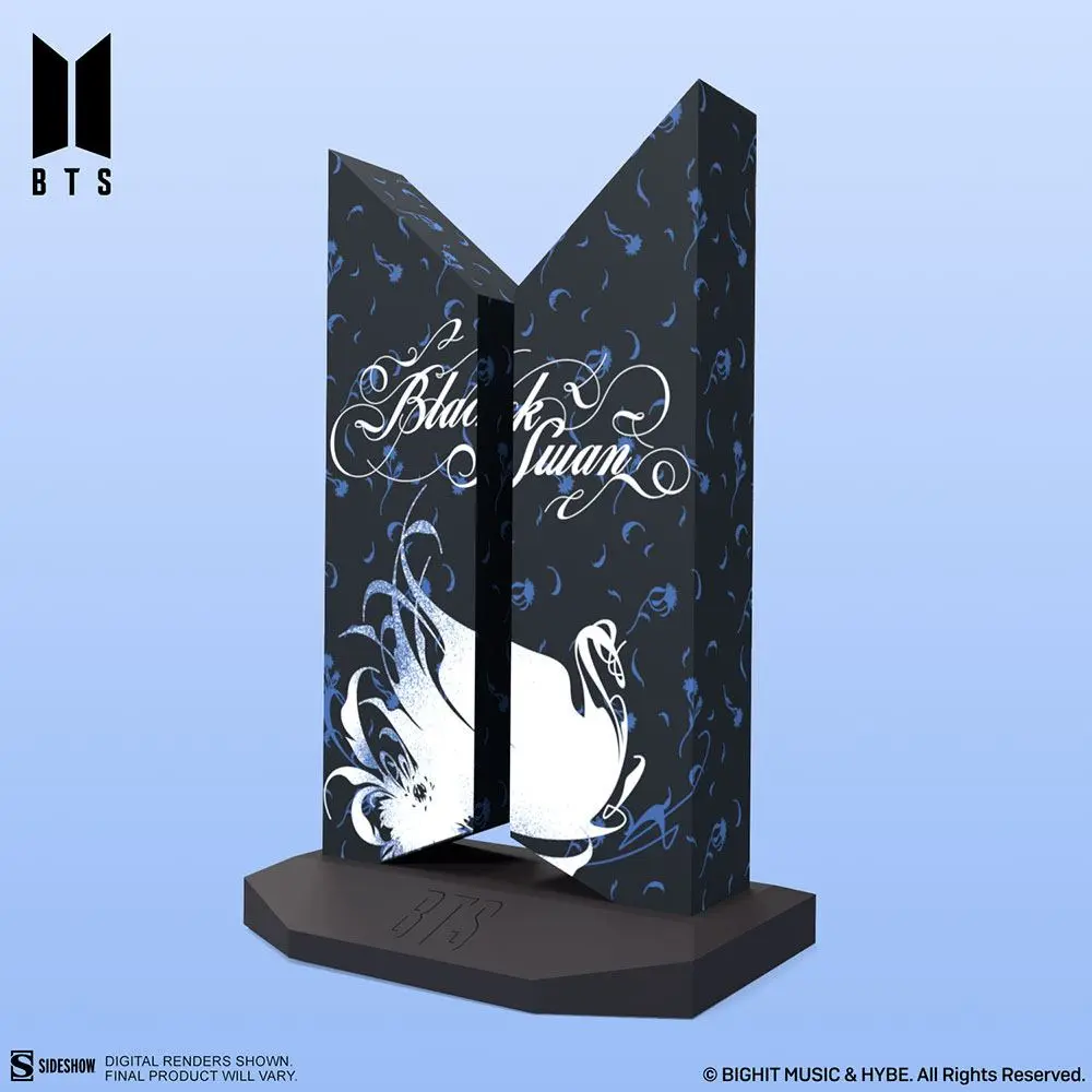 BTS Statue Premium BTS Logo: Black Swan Edition 18 cm product photo