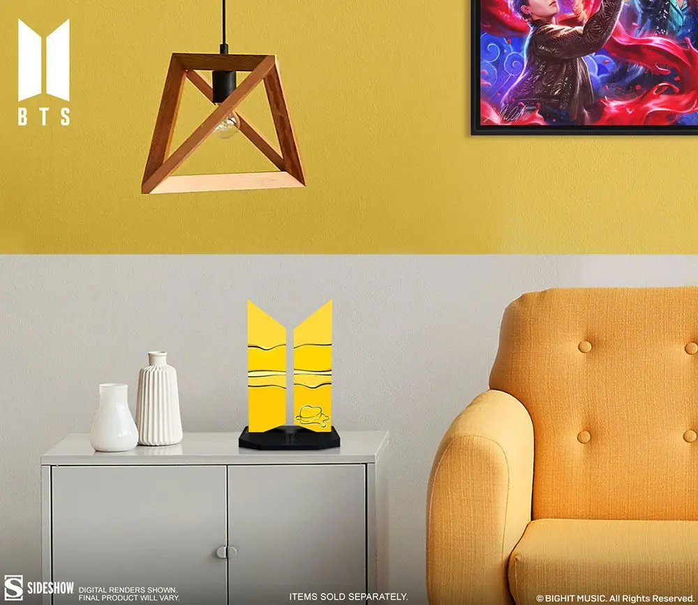 BTS Statue Premium BTS Logo: Butter Edition 18 cm product photo