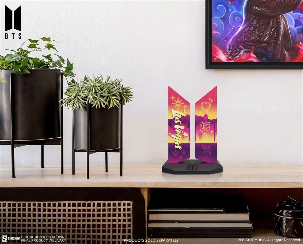BTS Statue Premium BTS Logo: Las Vegas Edition 18 cm product photo