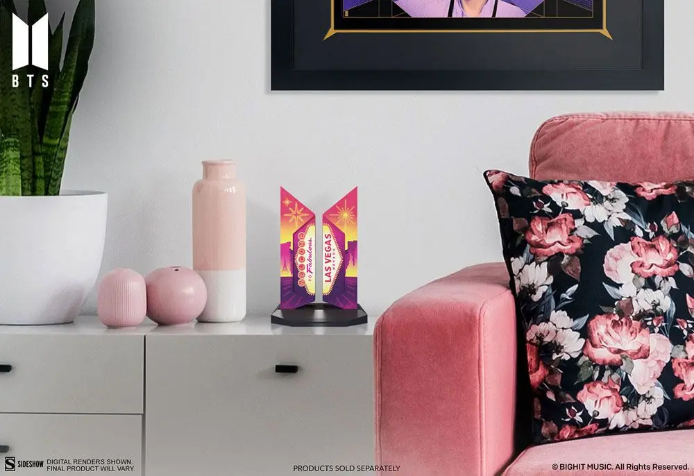 BTS Statue Premium BTS Logo: Las Vegas Edition 18 cm product photo