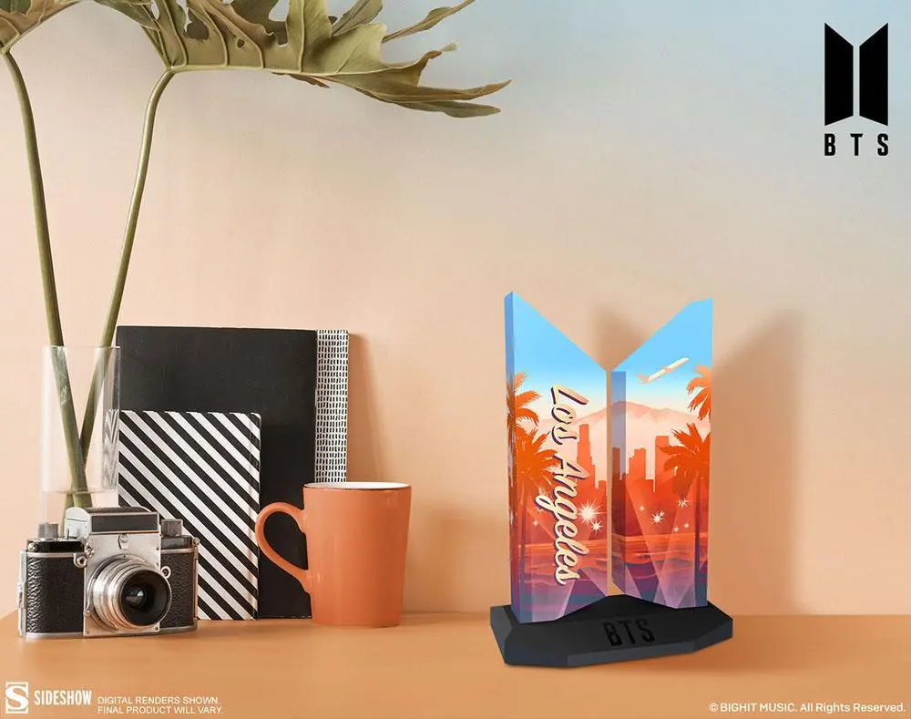 BTS Statue Premium BTS Logo: Los Angeles Edition 18 cm product photo