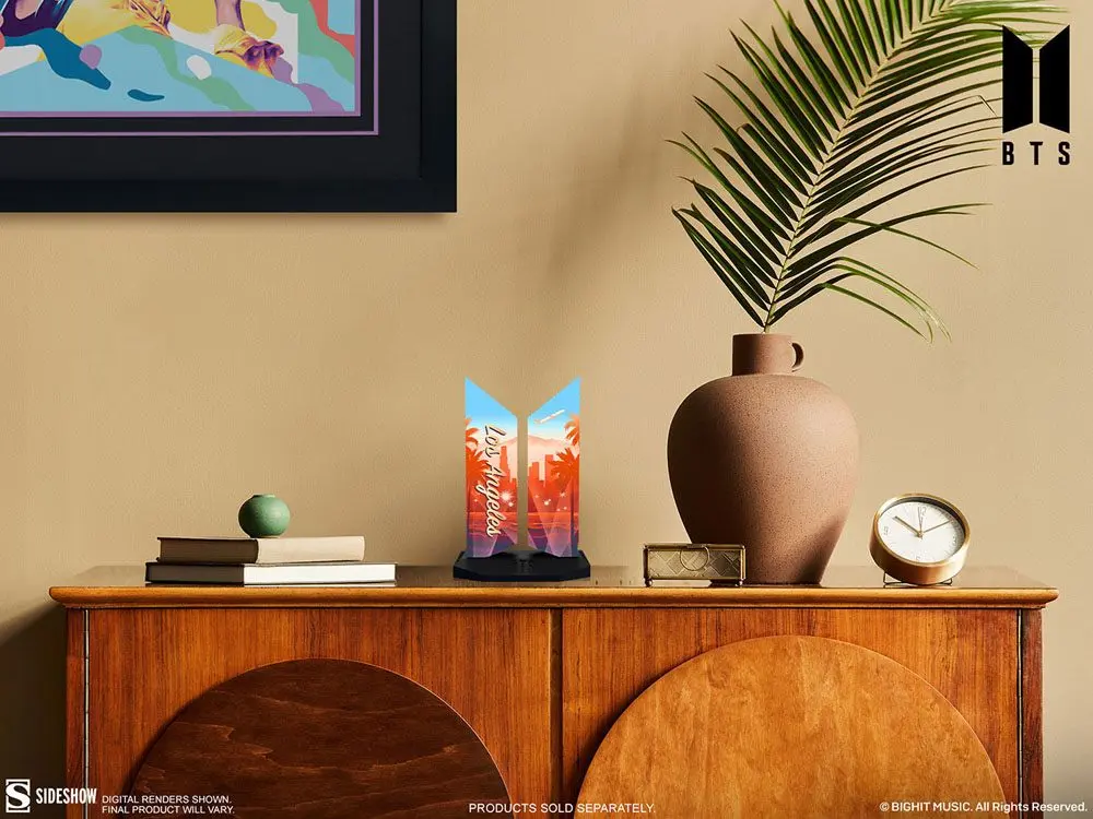 BTS Statue Premium BTS Logo: Los Angeles Edition 18 cm product photo