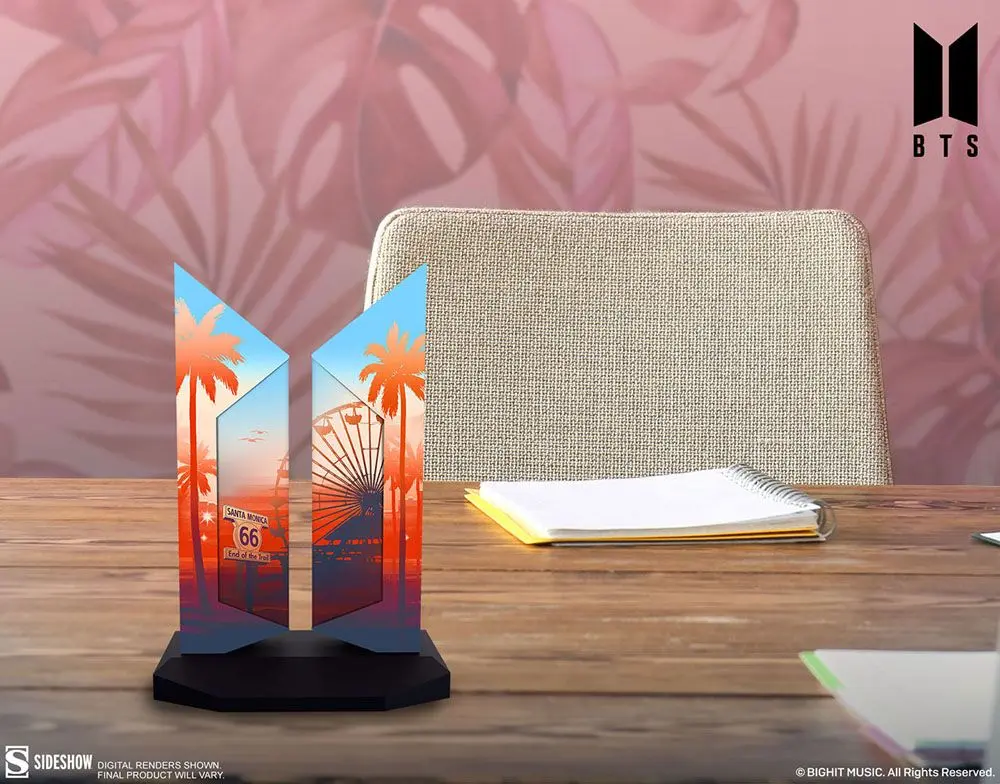 BTS Statue Premium BTS Logo: Los Angeles Edition 18 cm product photo