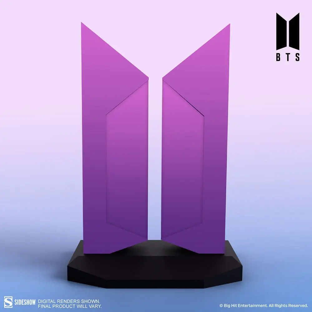 BTS Statue The Color of Love Edition Logo 18 cm product photo